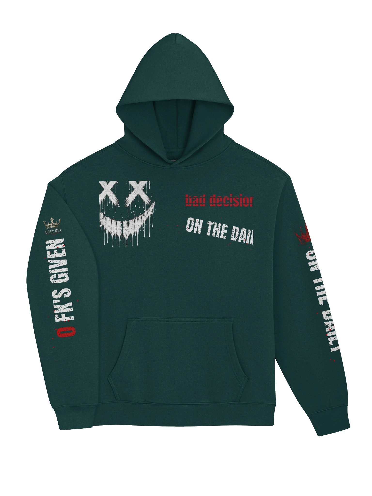 DRTY REX 0 FK'S GIVEN Heavyweight Hoodie product image (3)