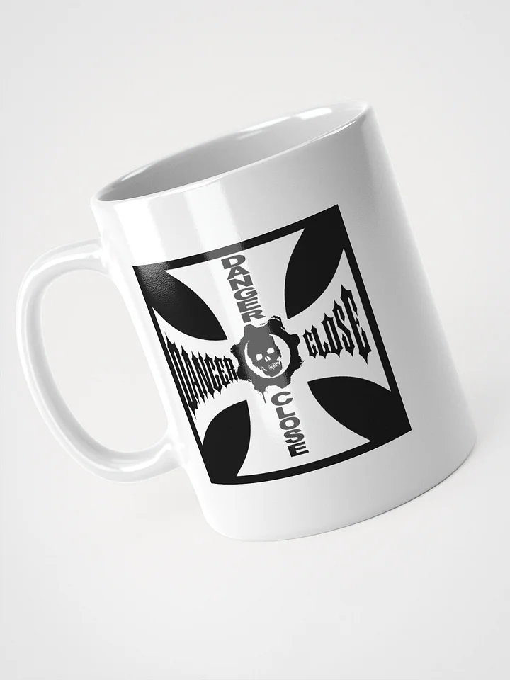 DANGER CLOSE COFFEE CUP (WHITE) product image (2)