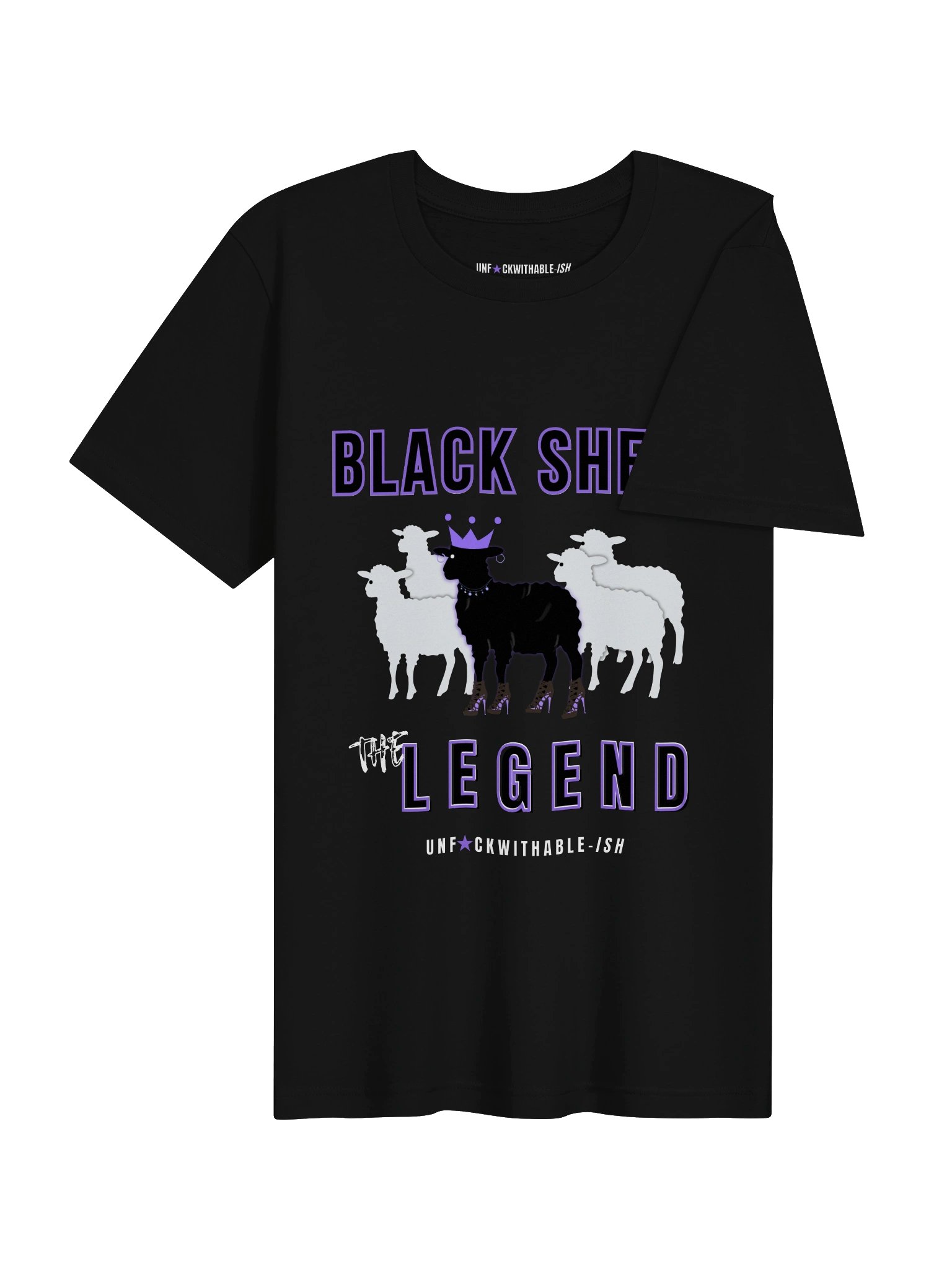 Women's Black Sheep "The LEGEND" Graphic T-Shirt product image (2)