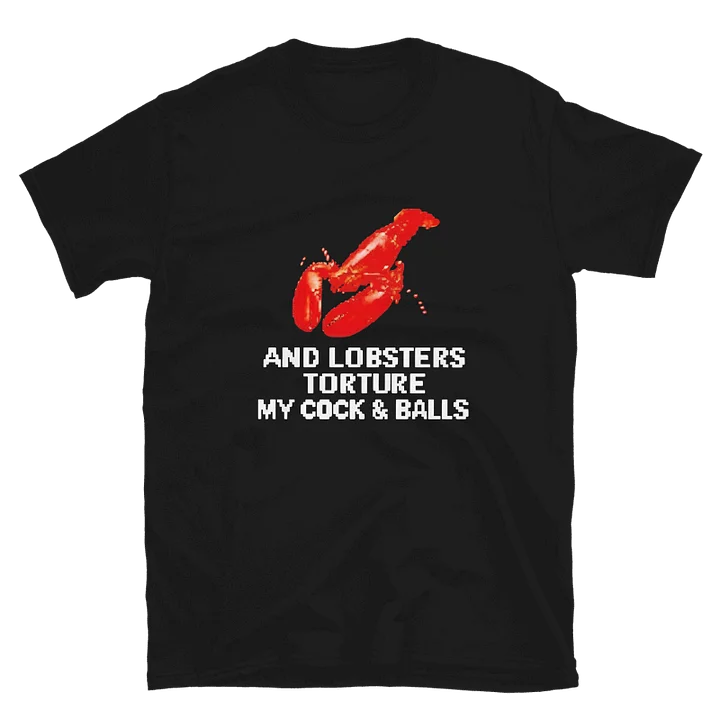 Top And Lobsters Torture My C*ck & B*lls Funny Shirt product image (1)