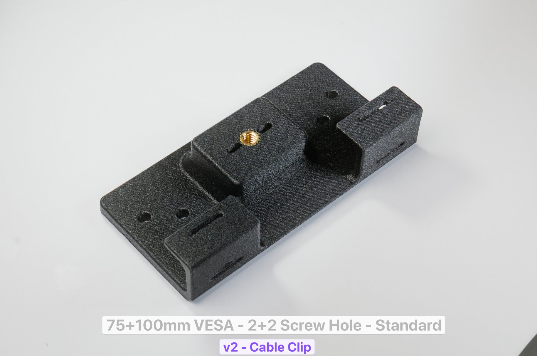 Portable Monitor 75+100mm VESA Adapter (2-Screw Version) product image (3)