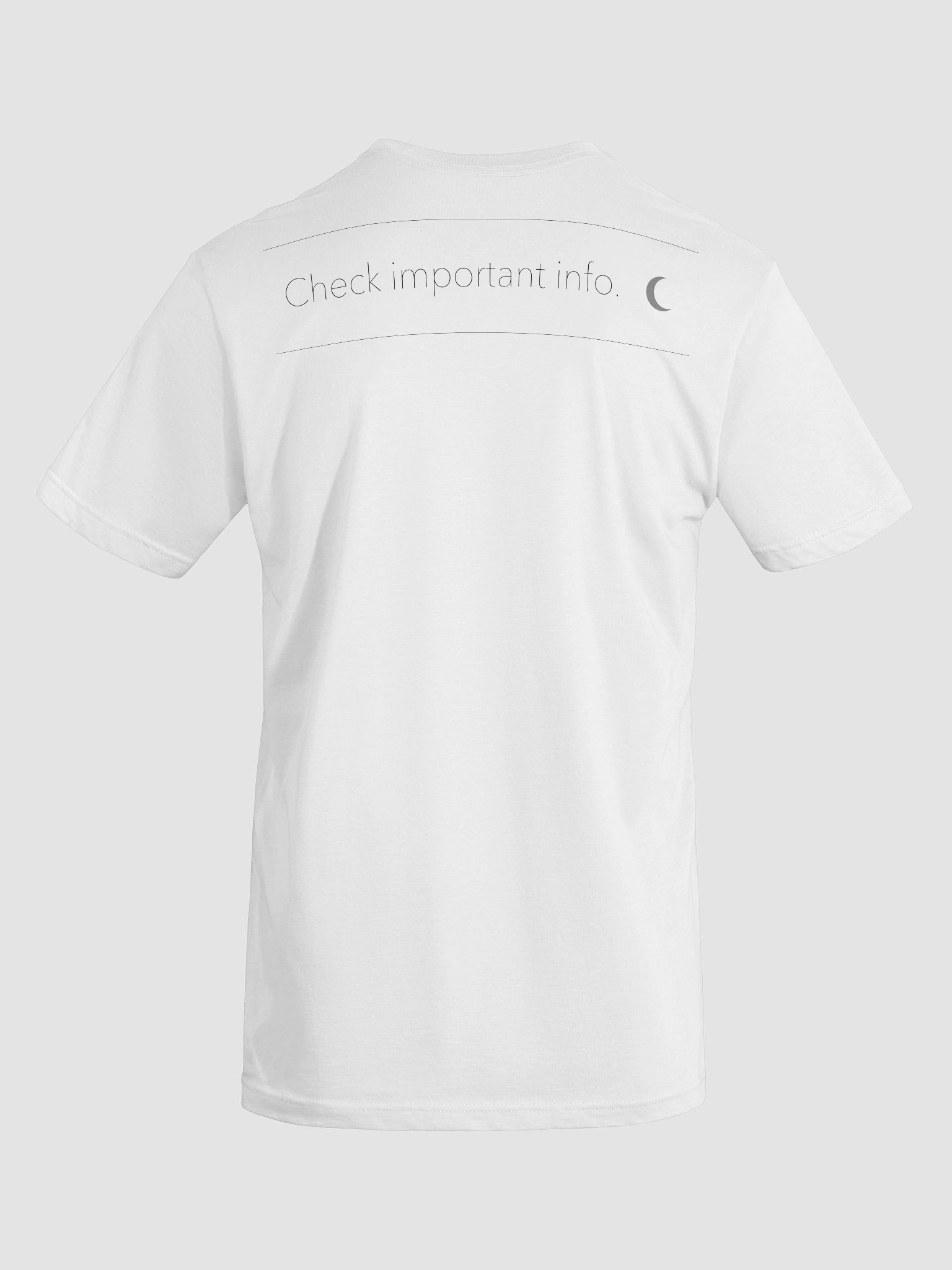 NatGPT: Check Important Info - White Tee product image (10)