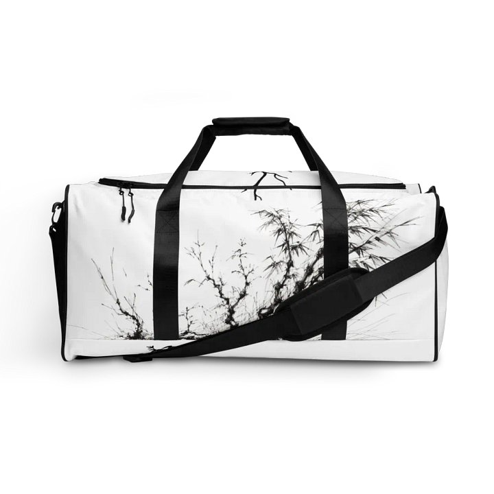 Bamboo All-Over Print Duffle Bag product image (1)