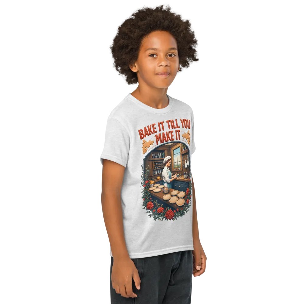 Bake It Till You Make It Youth Sports Tee product image (69)