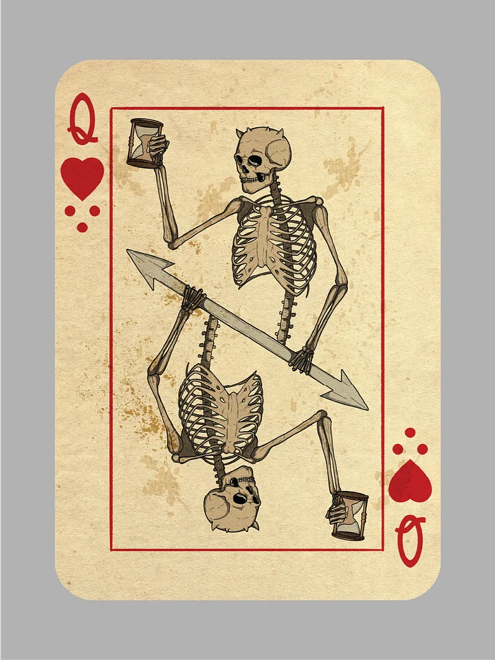 Queen Anne of Hearts Sticker product image (1)