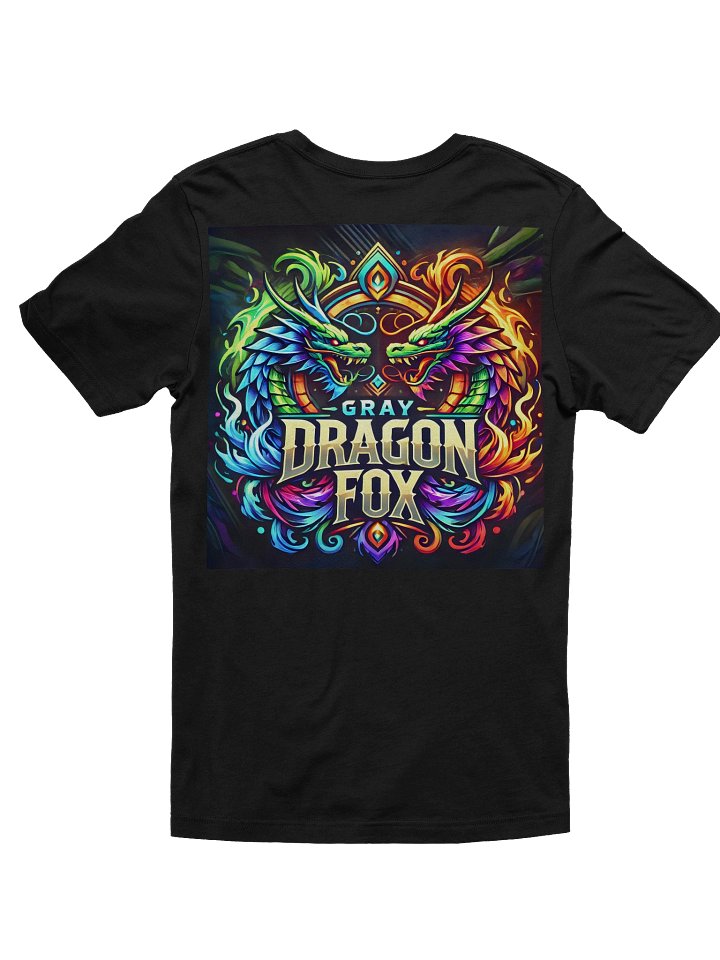 Graydragonfox Unisex Mythical Dragon "Stormie Edition" Symmetry T-Shirt product image (2)