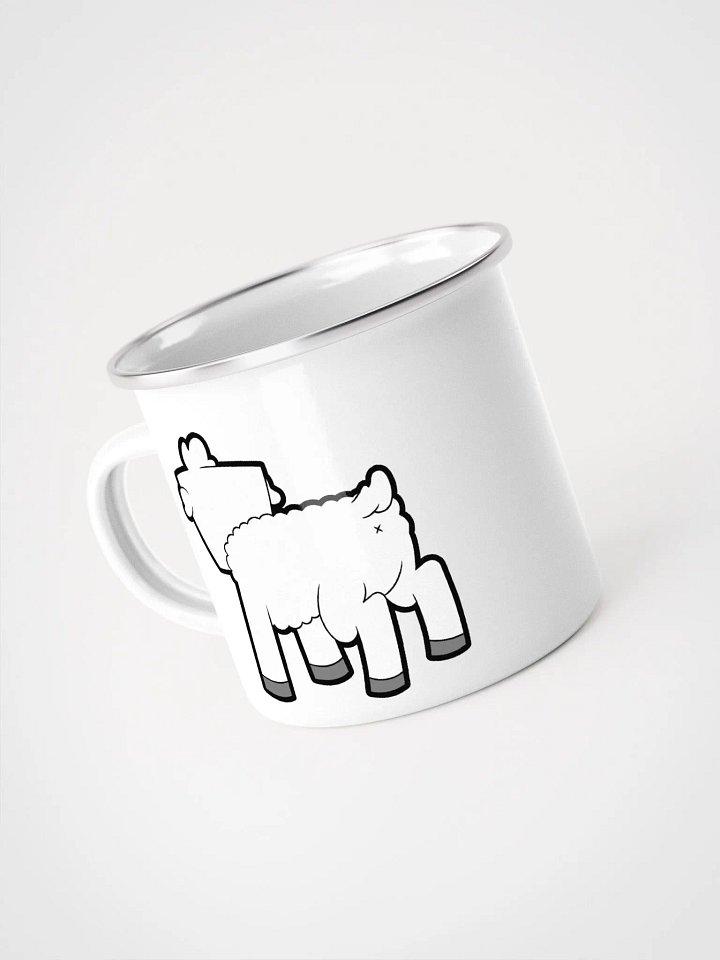 Is That Sheep Looking At Me? | Enamel Mug product image (2)