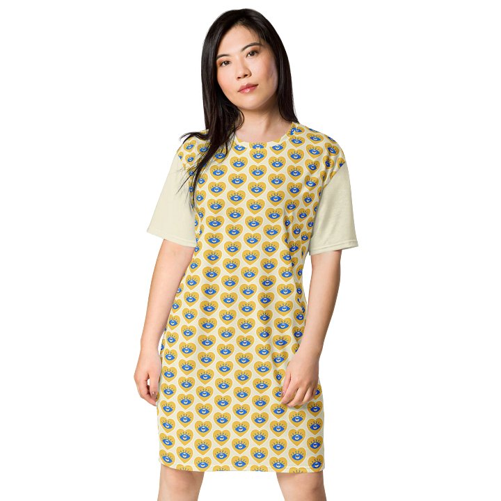 Wave of Elegance All-Over Dress product image (1)