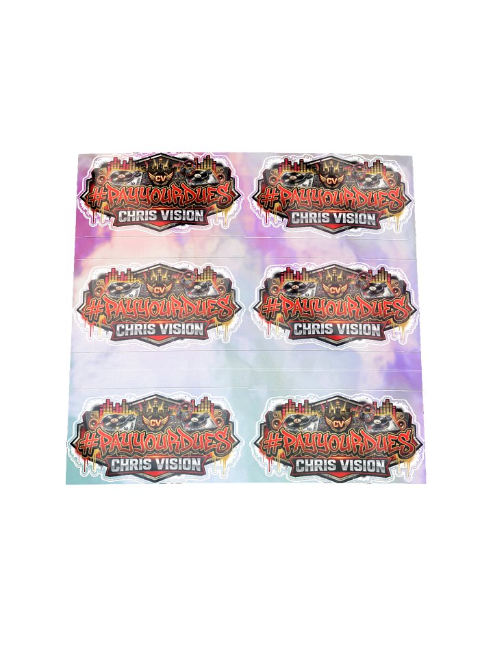 Urban Vibes Holographic Sticker Set product image (2)