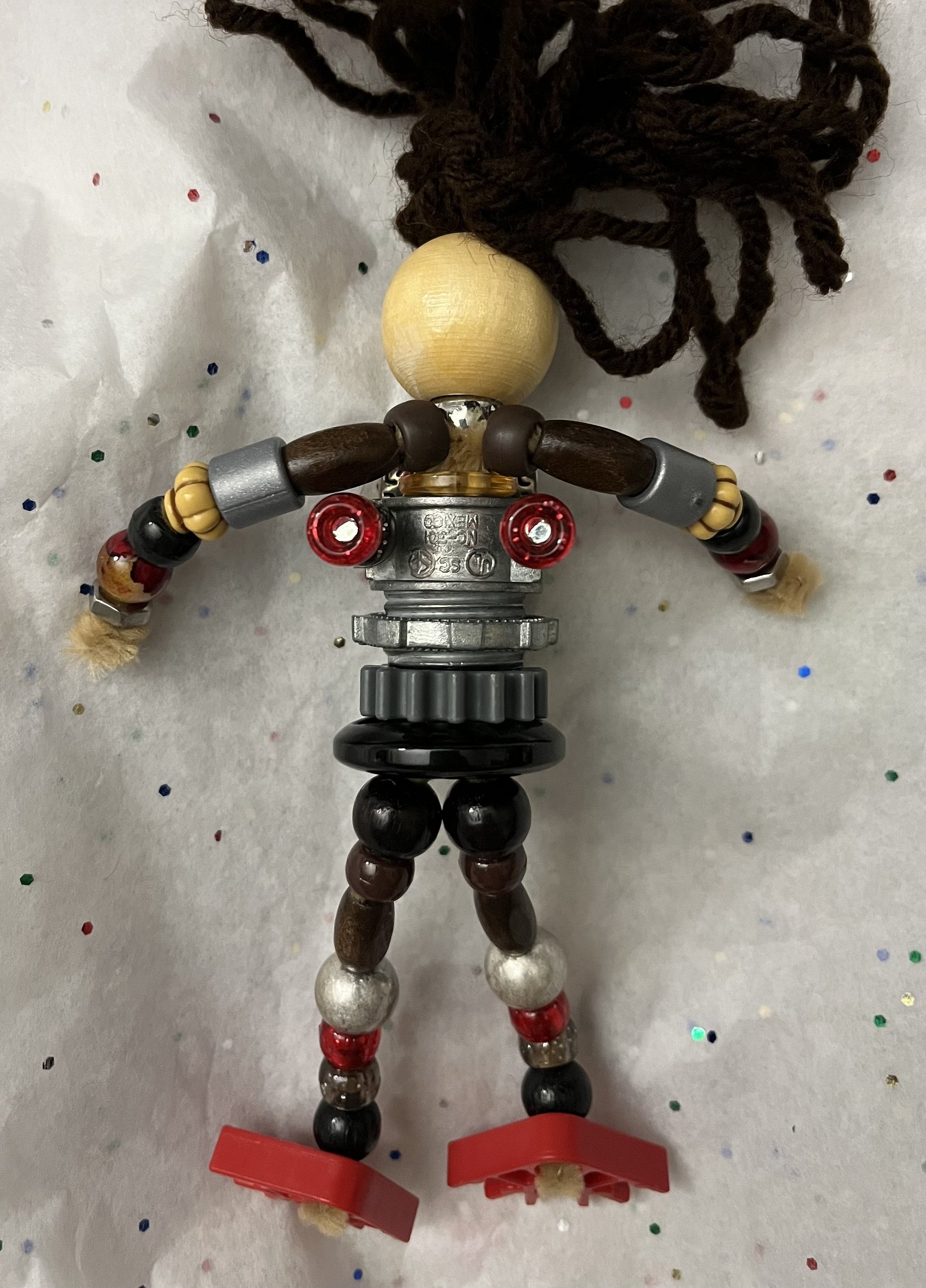 Red Steam Punk Metal Boy product image (2)