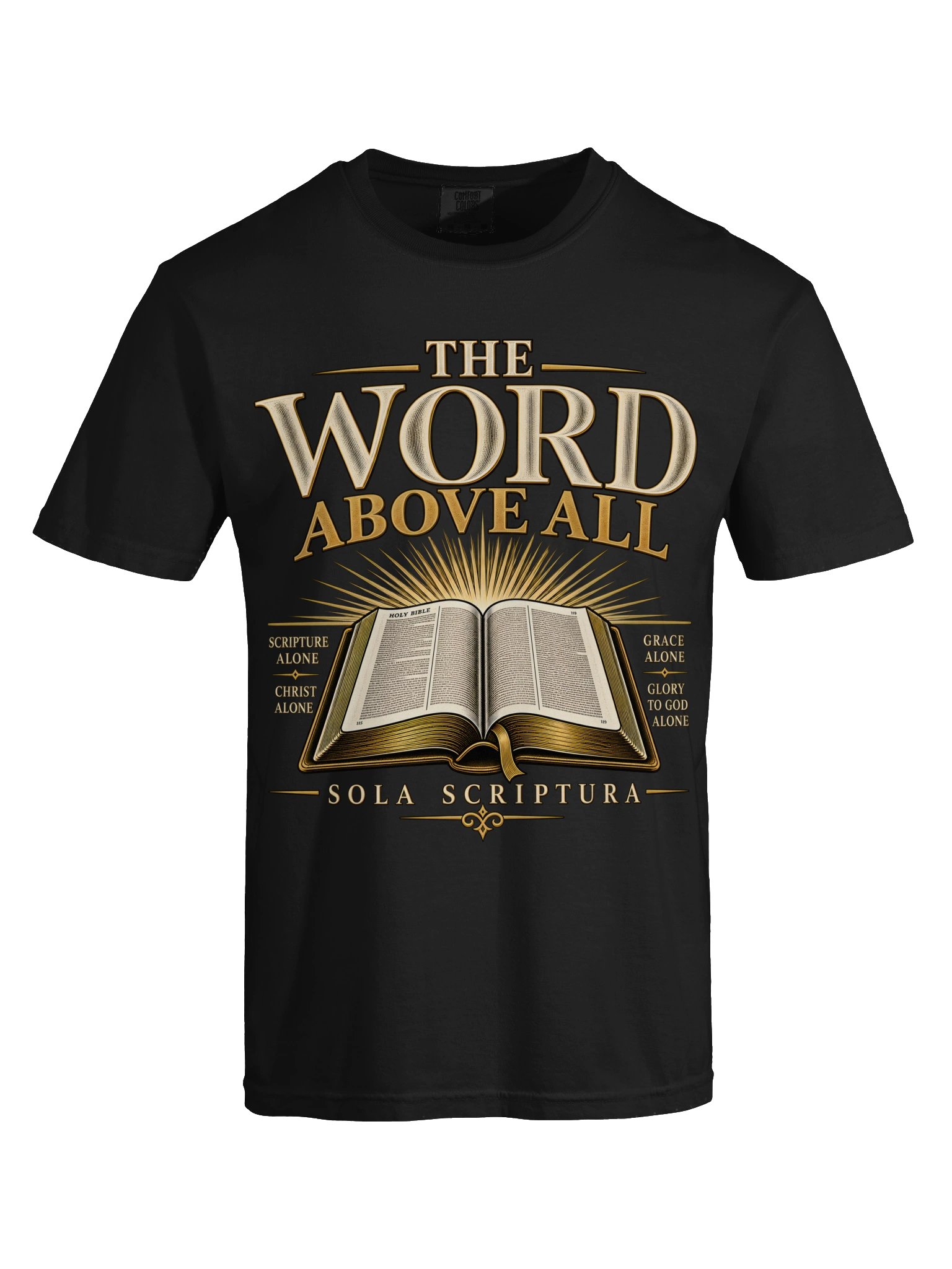 Reformed by the Word | Sola Scriptura Christian T-Shirt product image (9)