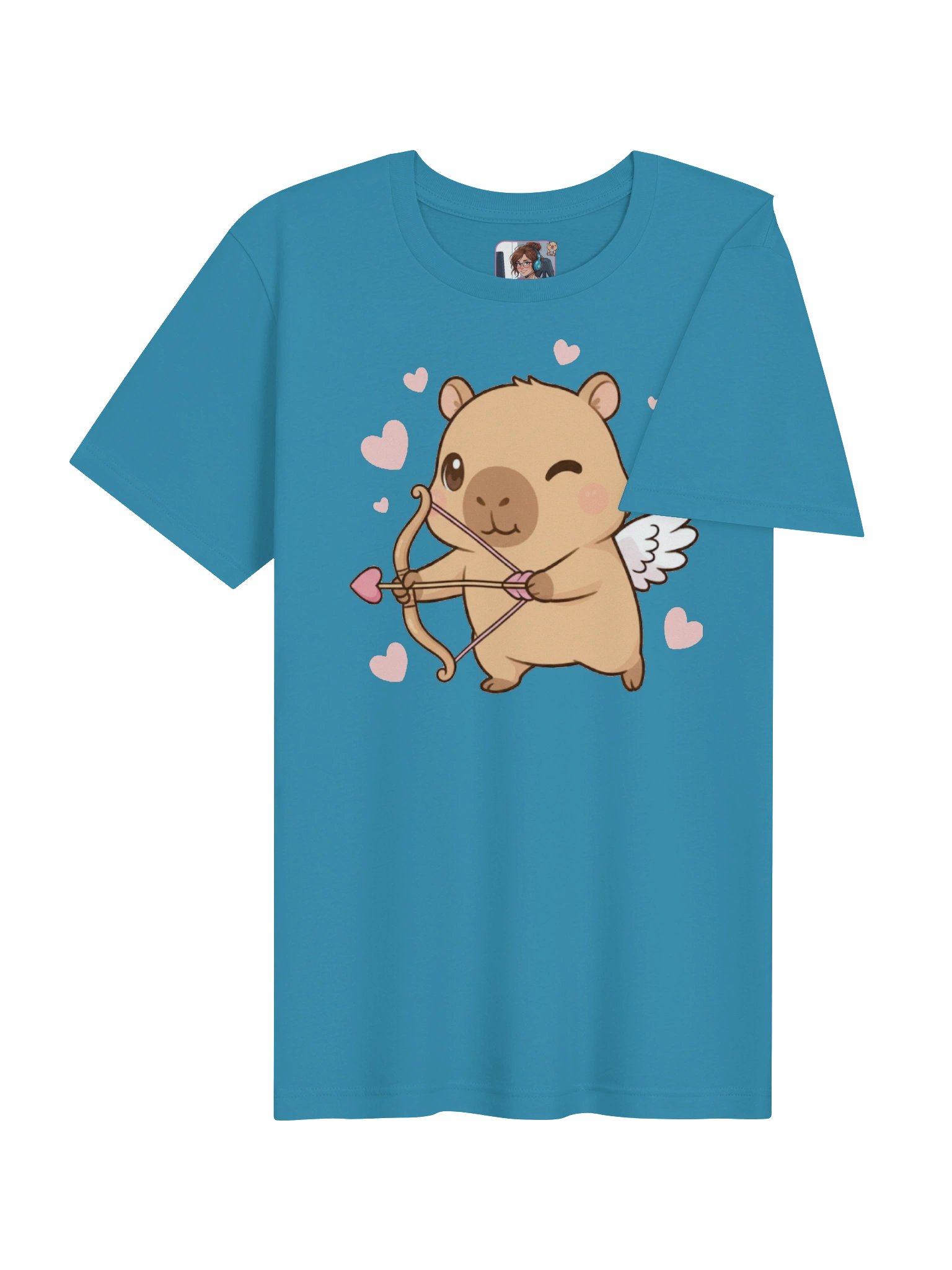 Cupid Capy T-Shirt product image (4)