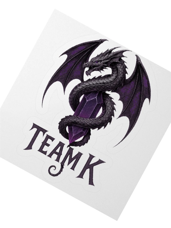 Team K V-4 STICKERS product image (2)