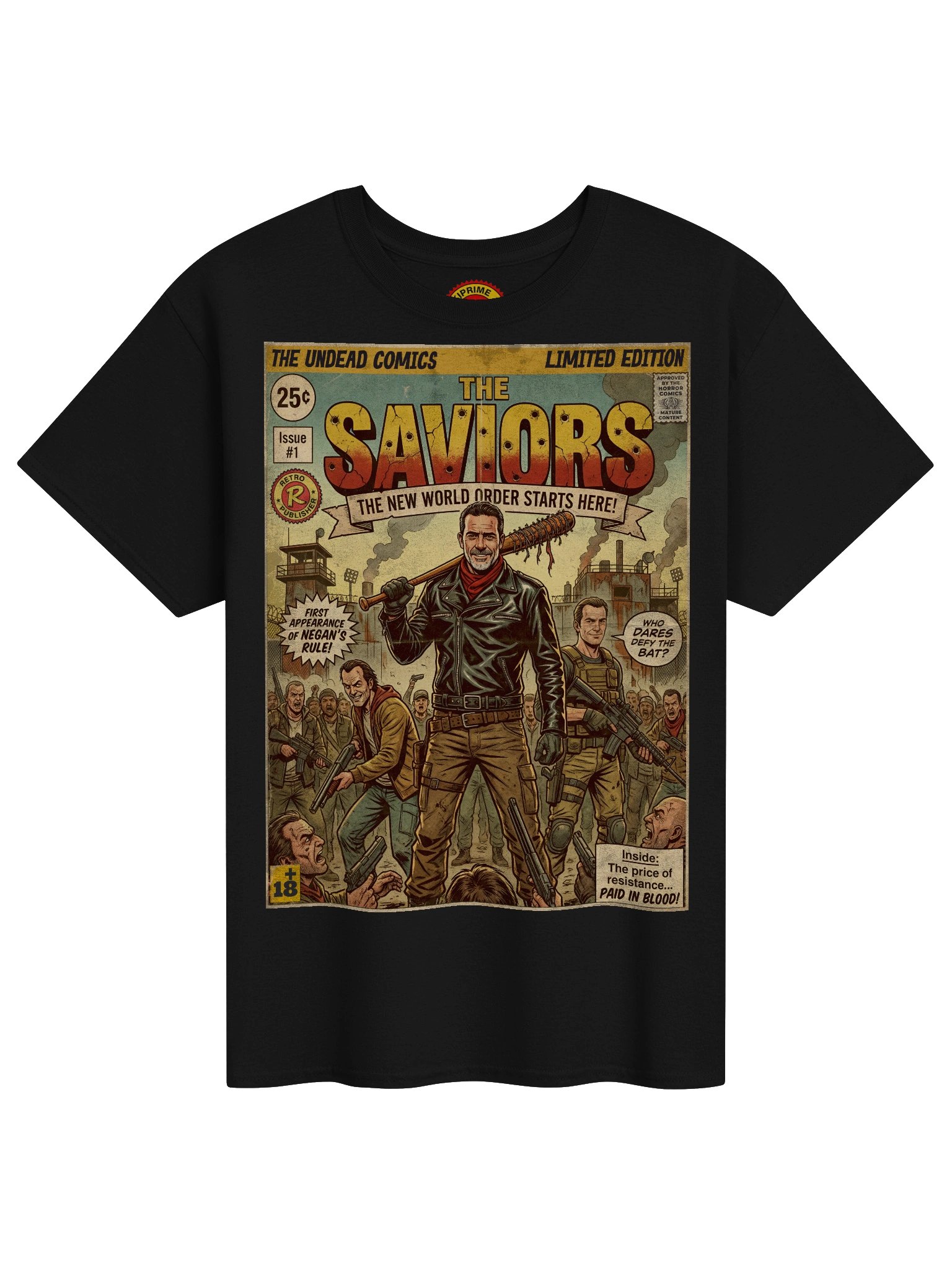 The Saviors Comic Art T-Shirt product image (1)