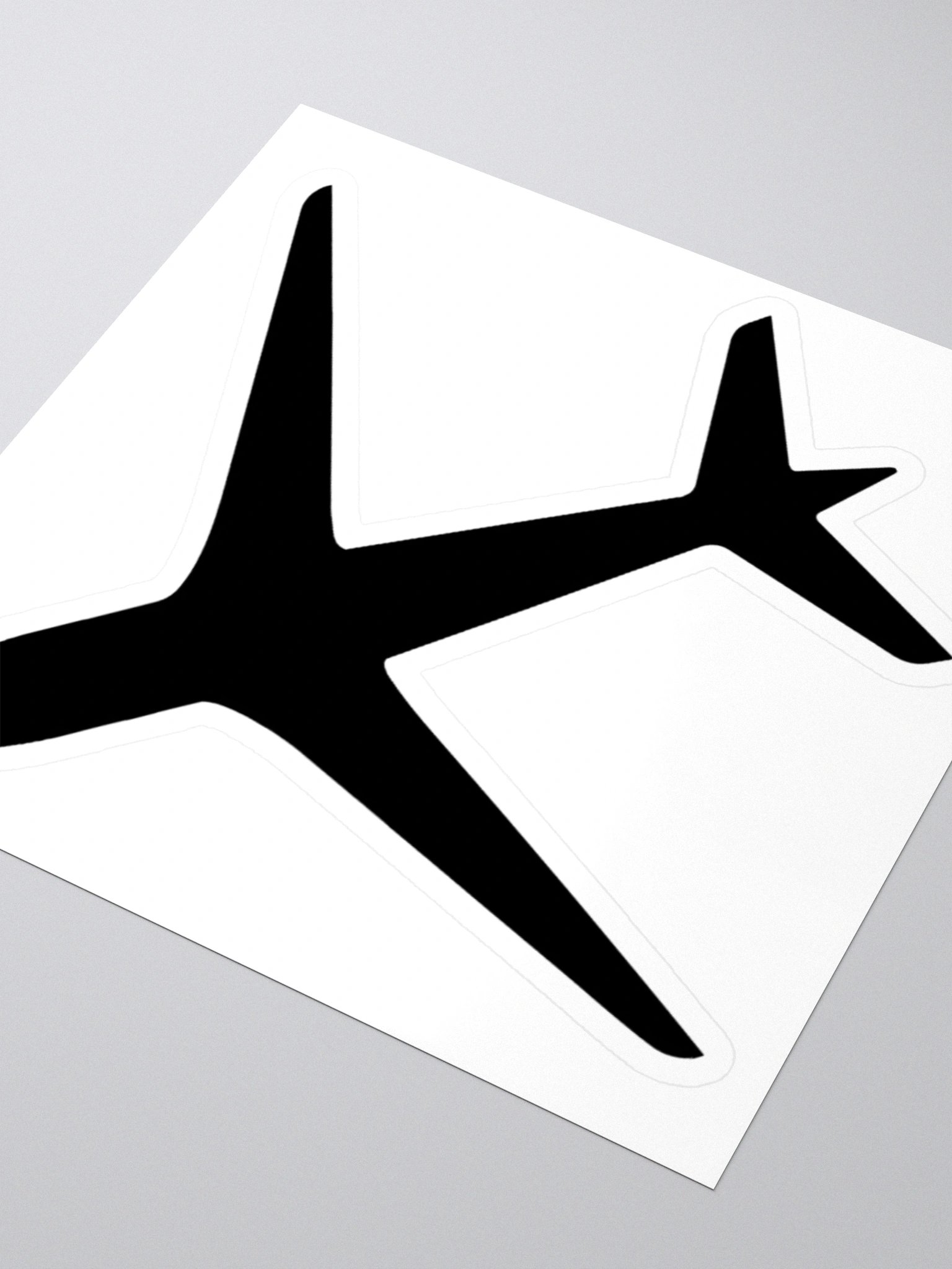 Logo Black Sticker product image (3)