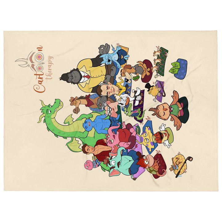 "Let It Flow" Character Blanket product image (2)