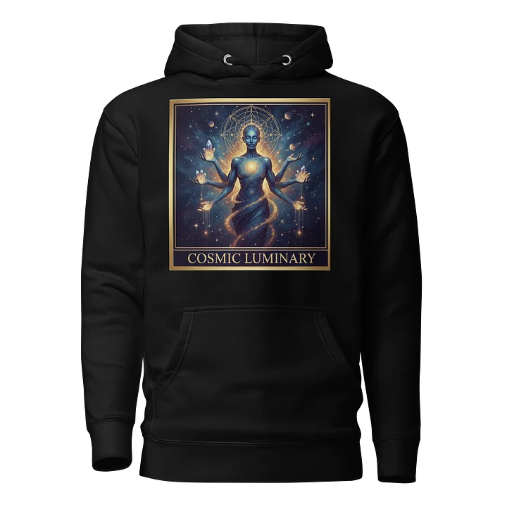 Cosmic Luminary Unisex Hoodie product image (1)