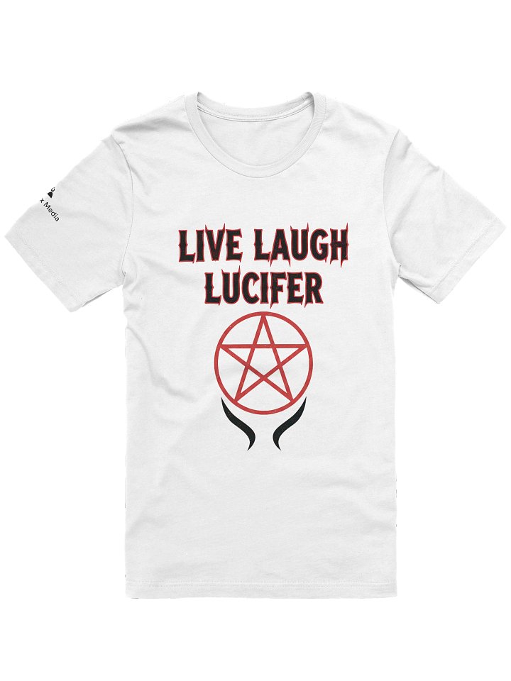 Live Laugh Lucifer 2026 Tee - White product image (1)