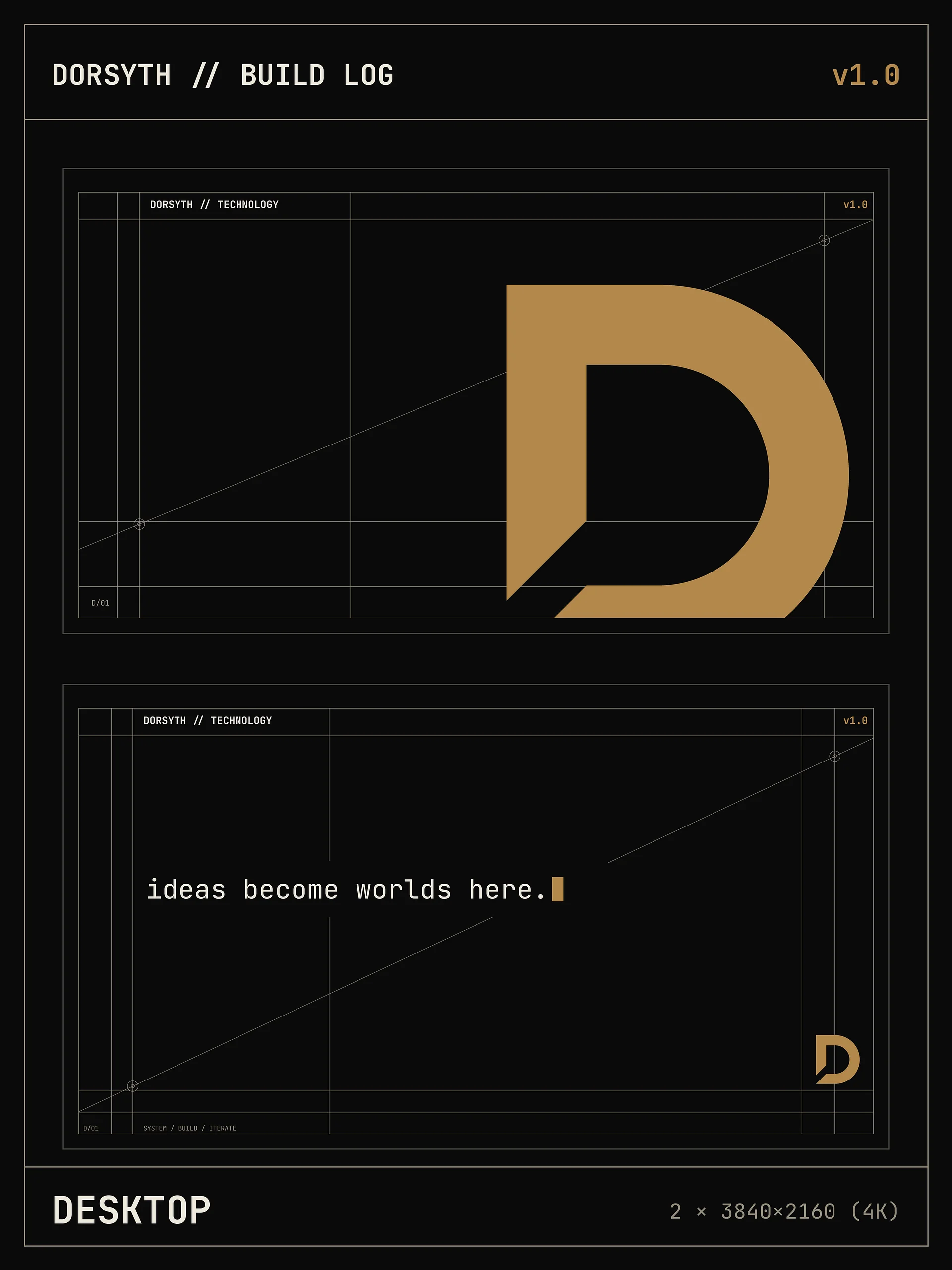 Dorsyth Technology — Build Log Wallpaper Pack product image (2)