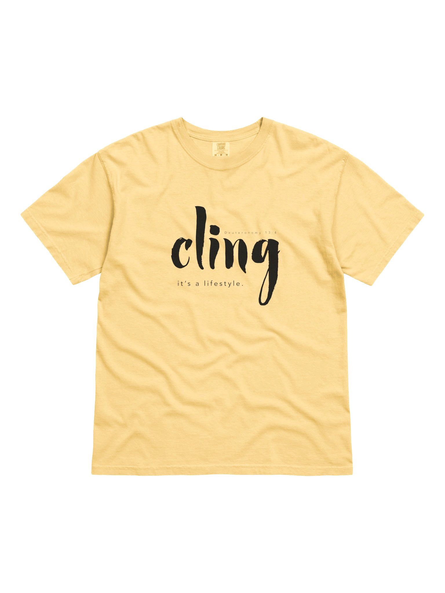 CLING | It's a Lifestyle - Unisex Tee (Black Logo) product image (6)
