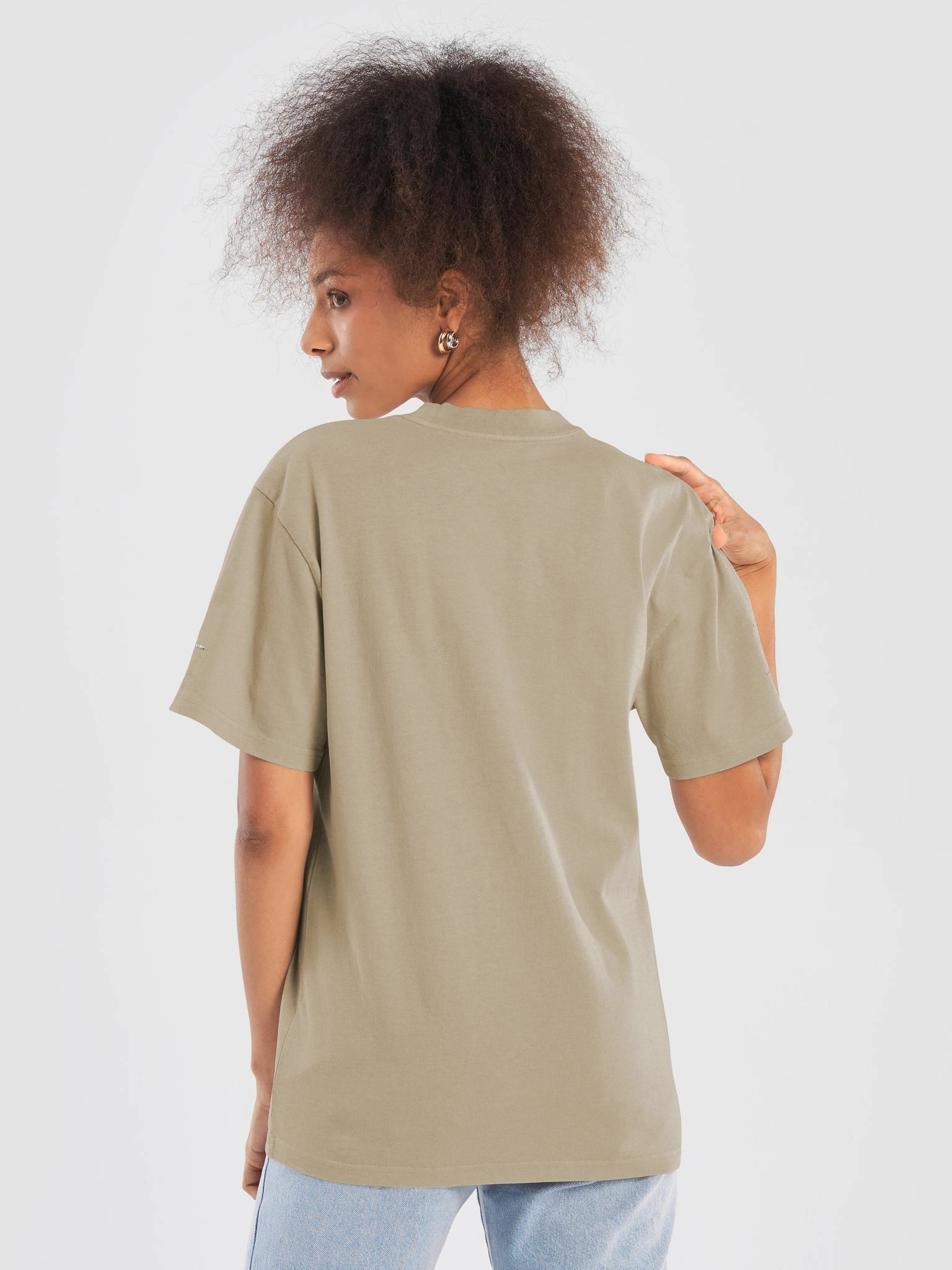 "LUCKY WOMAN" PREMIUM EMBROIDERED TSHIRT product image (24)