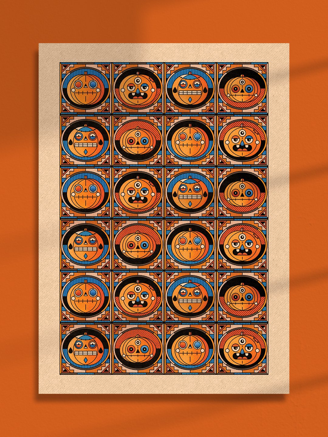 Weird Pumpkins | Print product image (1)