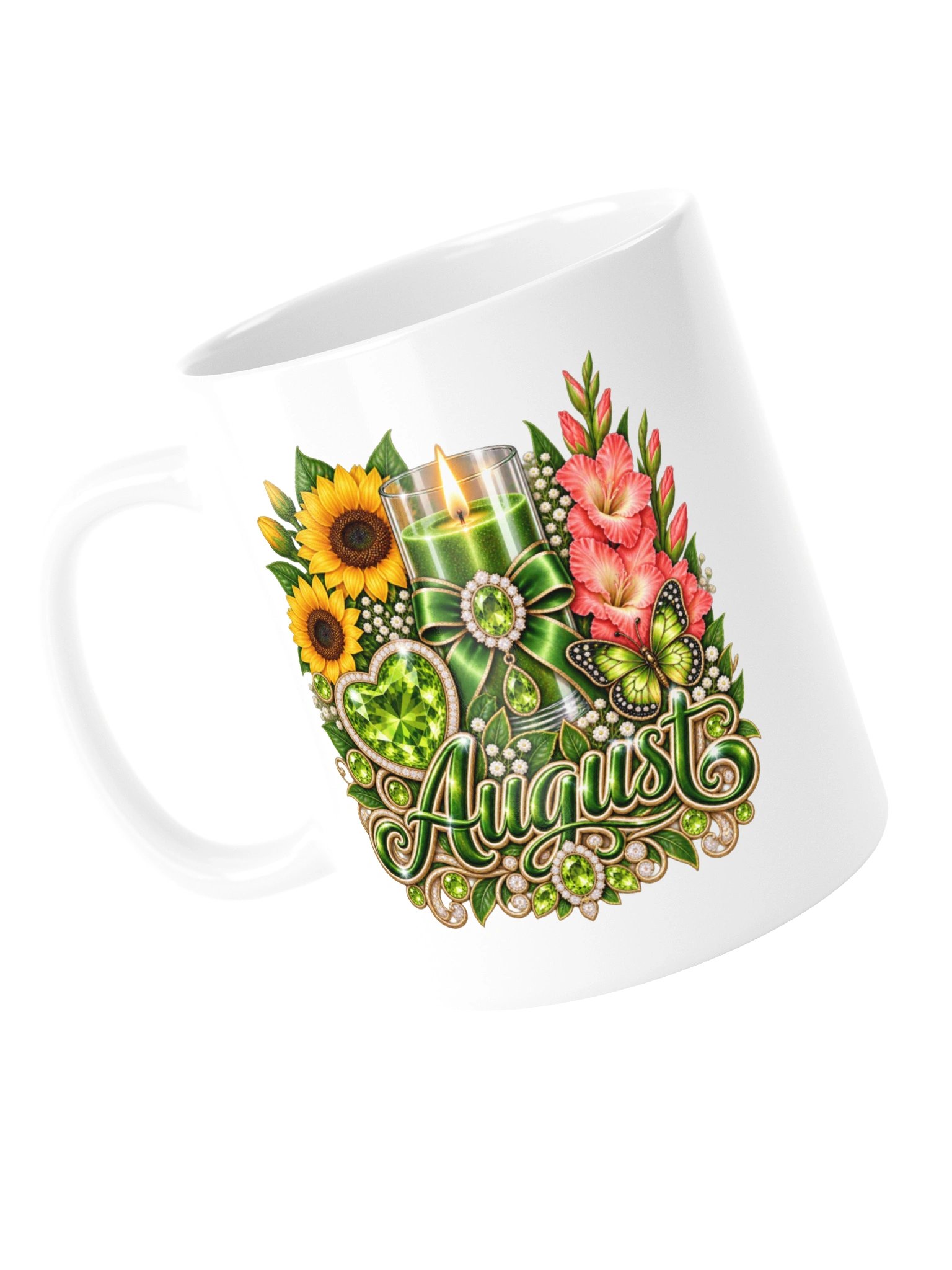 August - White Mug product image (14)