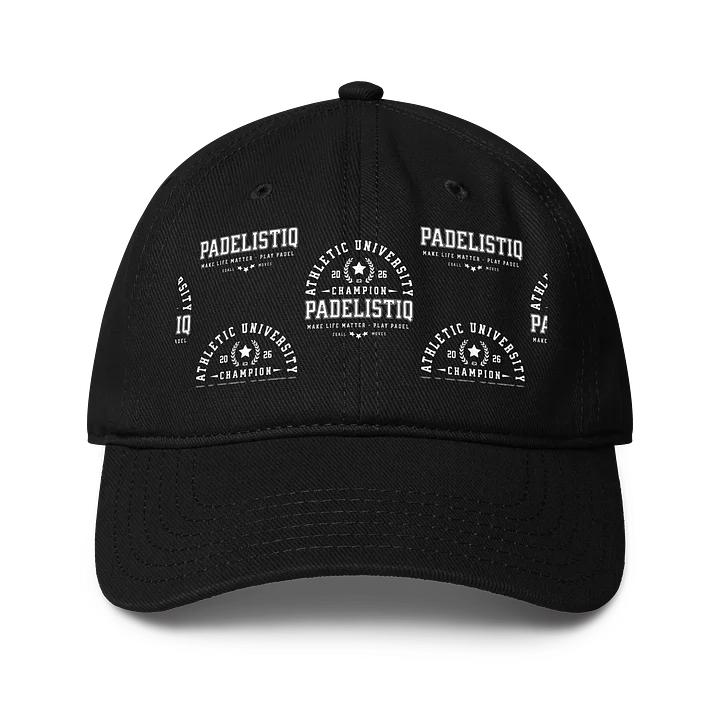 100% Cotton Champion Padel Cap EQALL® PADELISTIQ_White product image (2)