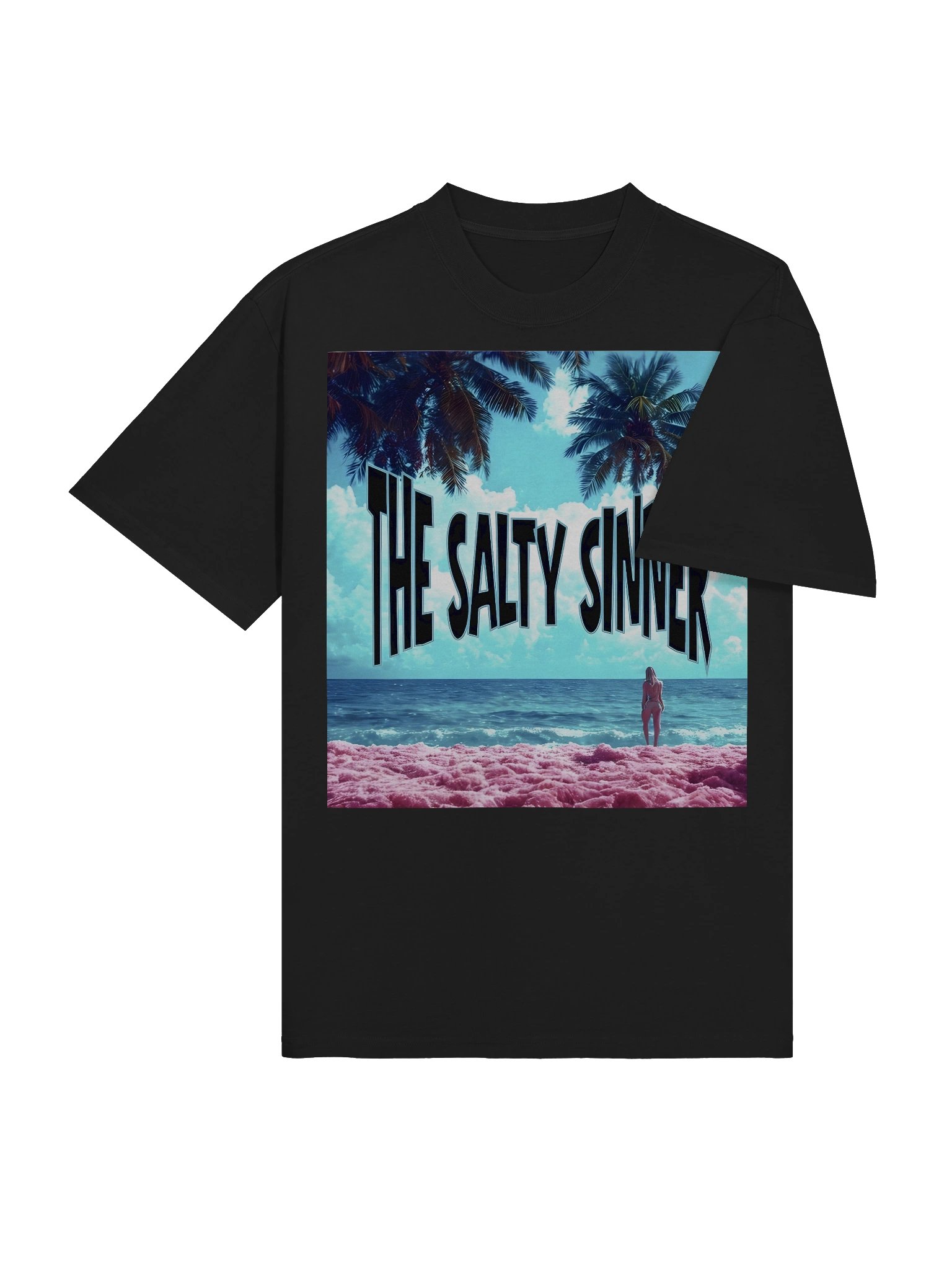 Salty Sinner "Pink Sand" Graphic Tee product image (4)
