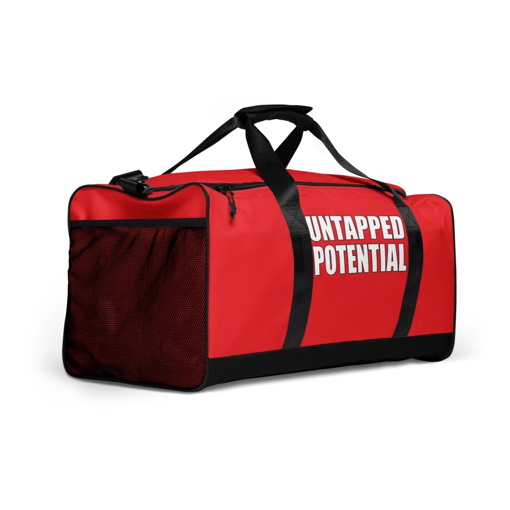 Untapped Potential Red Duffle Bag product image (2)