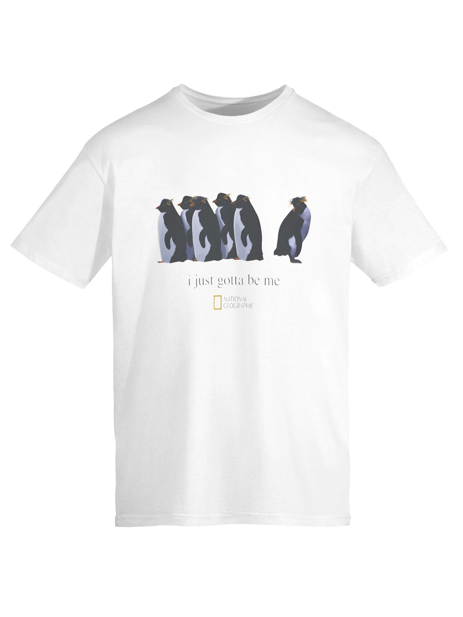 Just Gotta Be Me Nihilist Penguin T-Shirt product image (6)