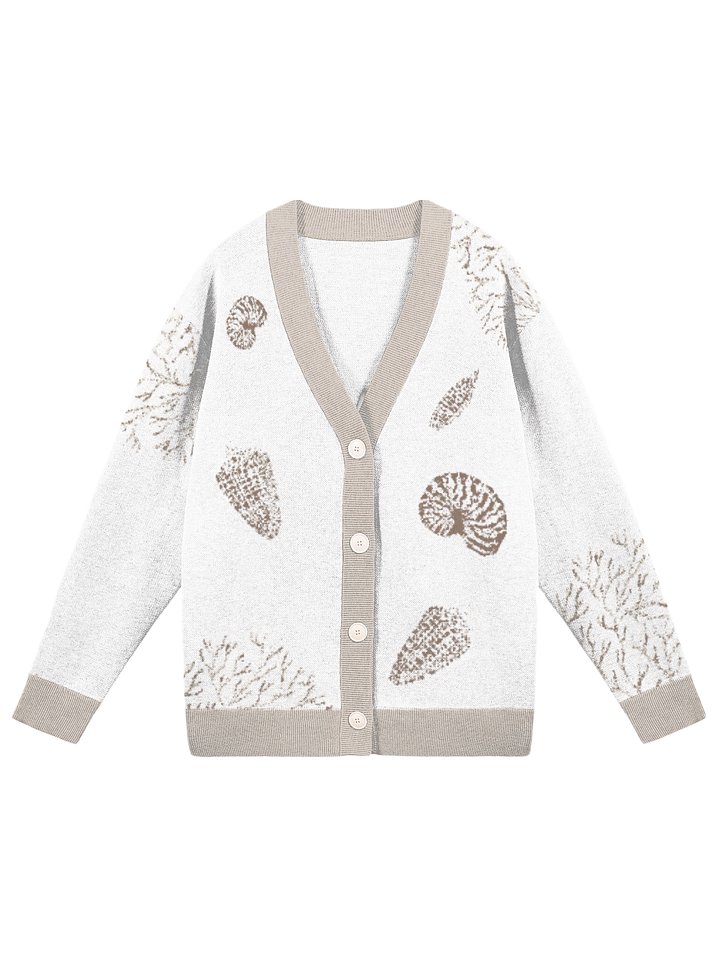 Seashells Cardigan Sweater product image (1)