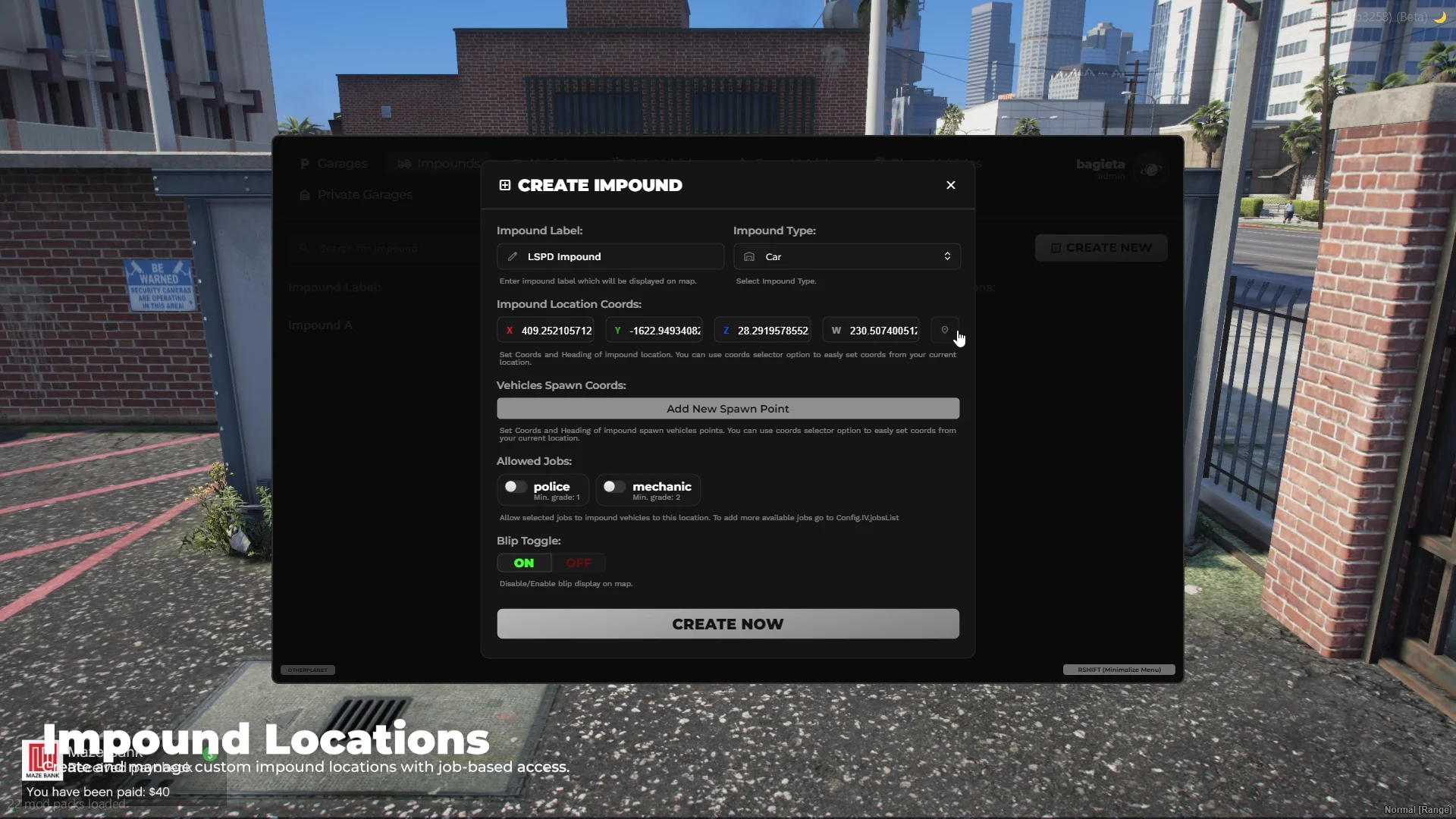 Garages V3 - The best garage script for FiveM! [ESX/QB/QBOX] product image (6)