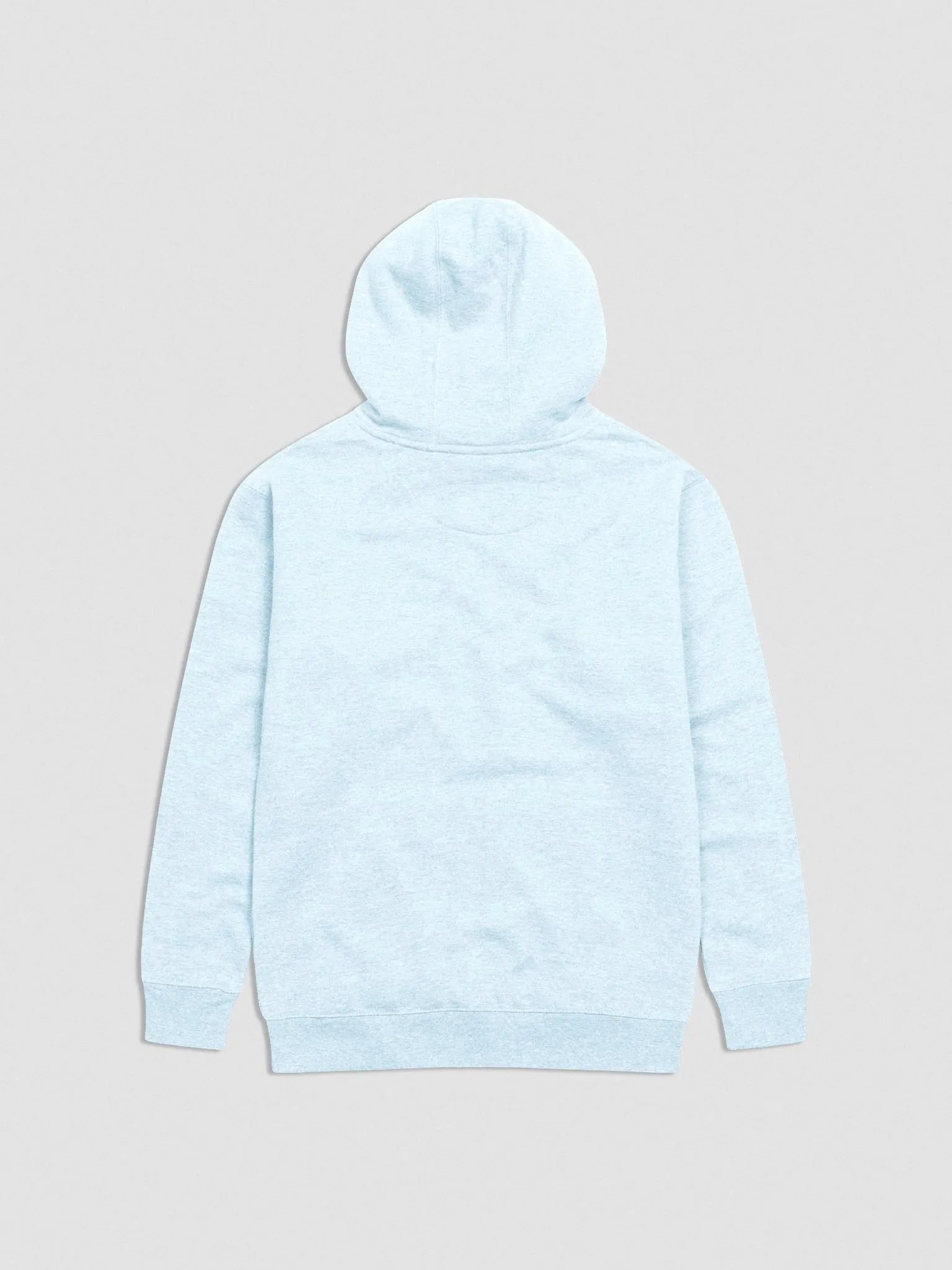 ON THE SPECTRUM lined design (lg., white and aqua) embroidered heavyweight hoodie product image (18)
