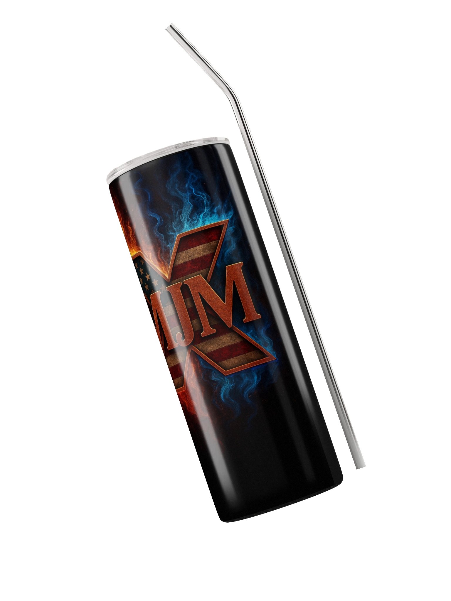 MJM American Flag Flames - Tumbler product image (3)