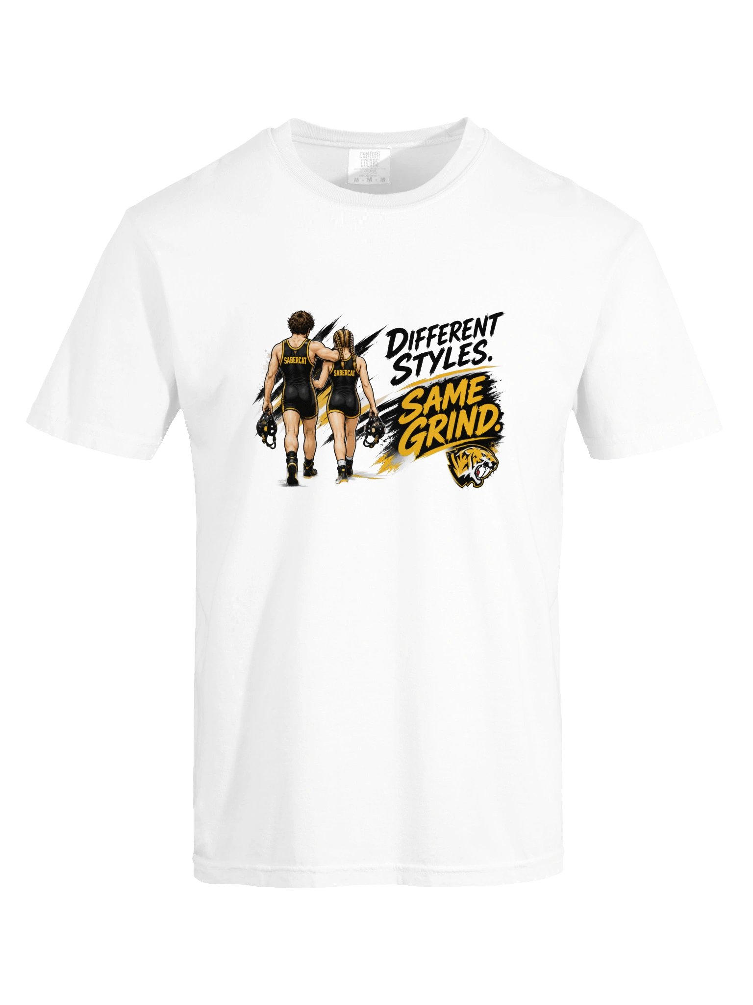SABERCAT Same Grind Wrestling Tee product image (5)