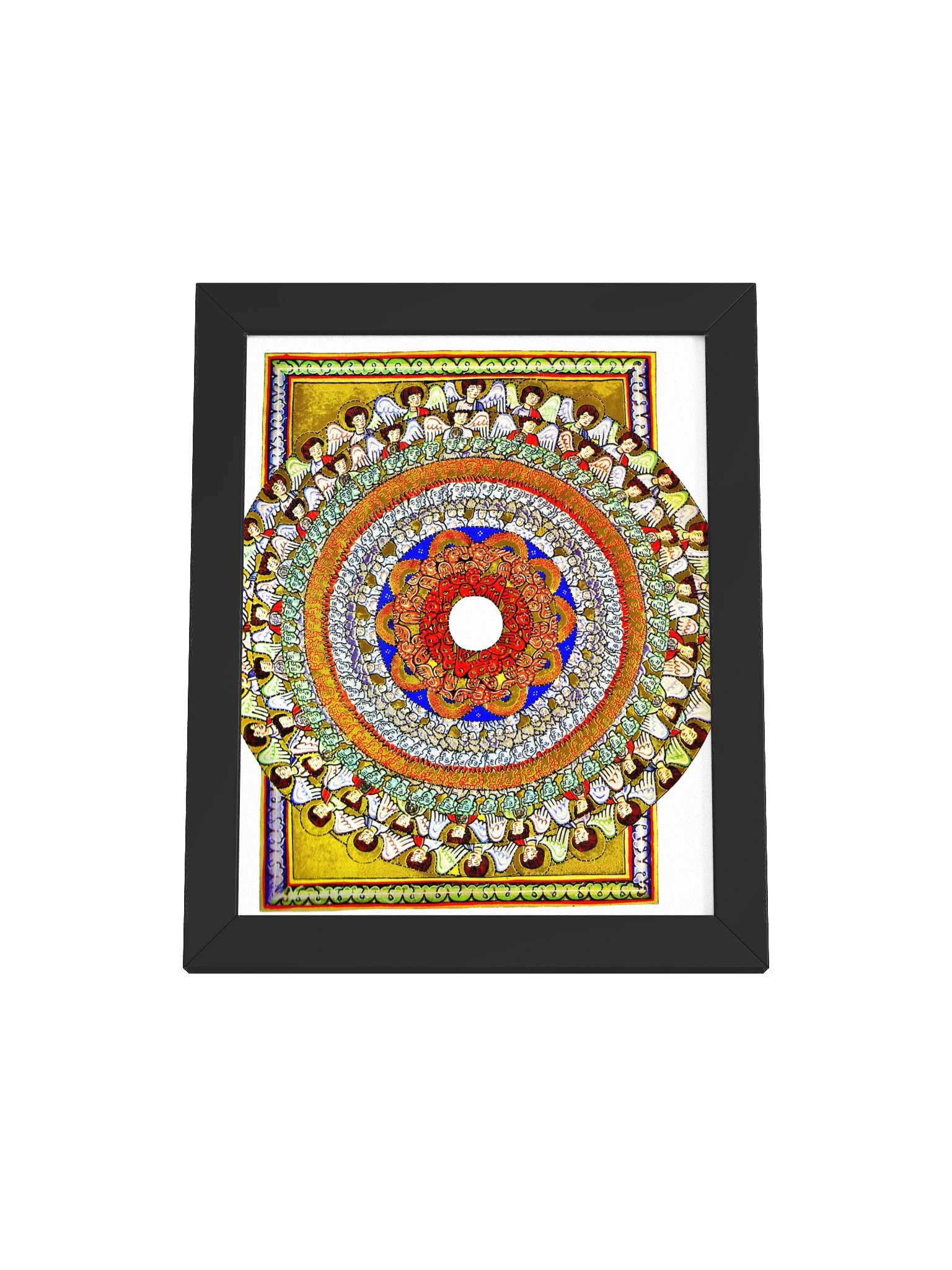 Angels (Scivias I.6: The Choirs of Angels) — Small Framed Matte Poster product image (5)