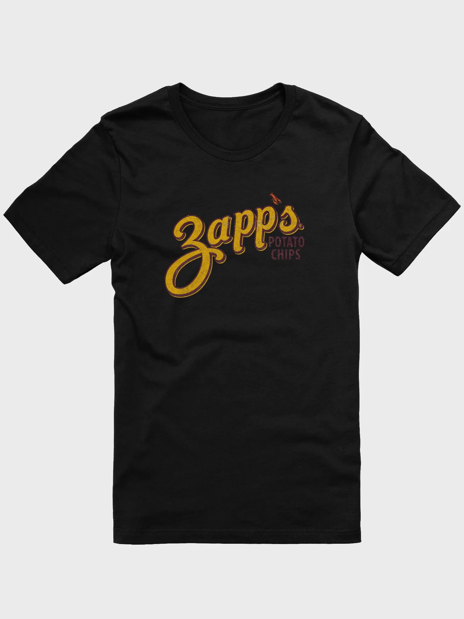 Zapp's Potato Chips Vintage Logo T-Shirt product image (3)