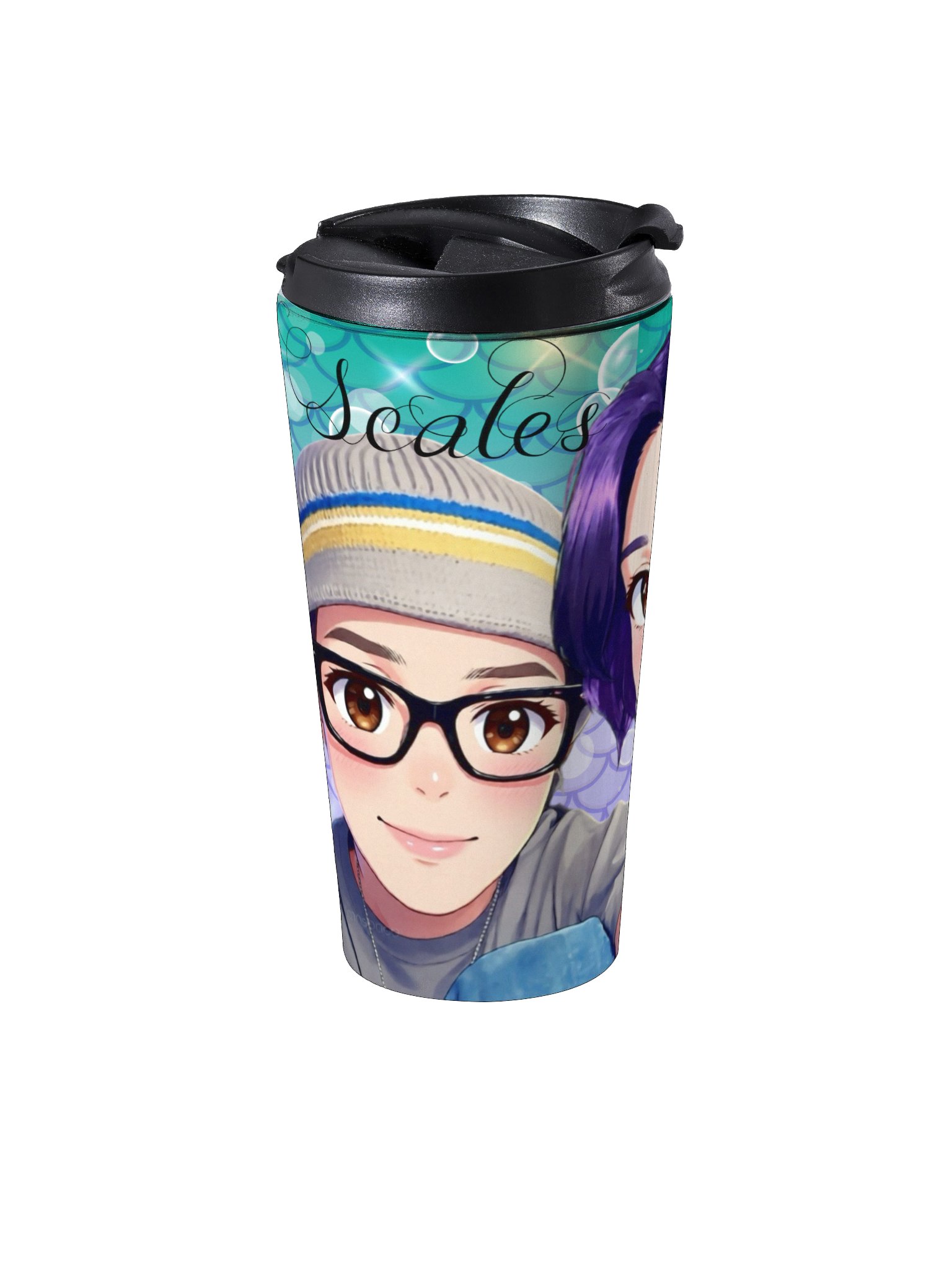 Scales Anime Duo Stainless Steel Travel Mug product image (2)