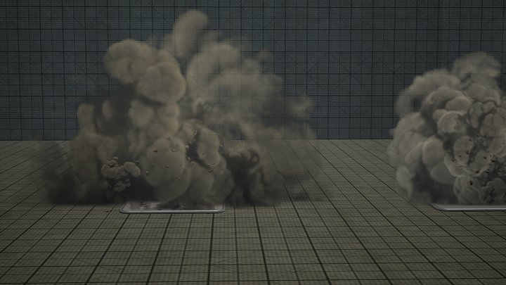 10 Smoke Explosions Pack in Unreal Engine 5 Niagara product image (1)