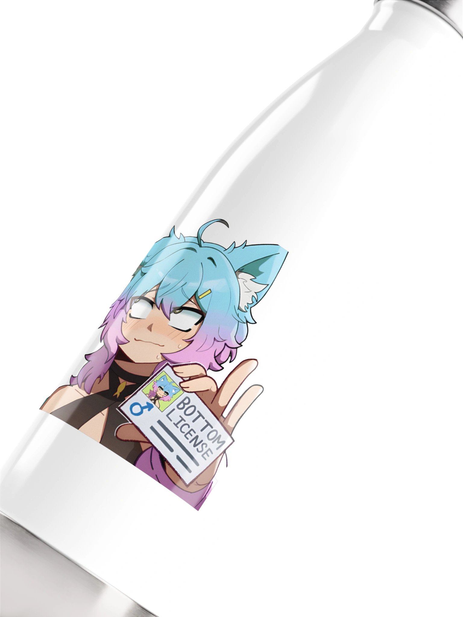 Bottom License Metal Water Bottle product image (5)