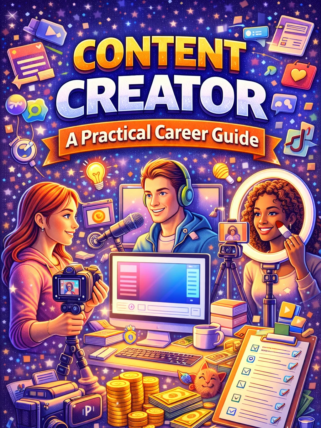 Content Creator: A Practical Career Guide product image (1)