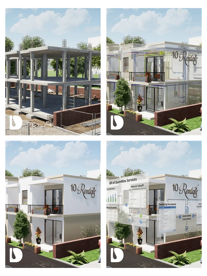 Complete Package Bundle – 2-Storey 10-Unit Apartment Block | DA21101A product image (1)