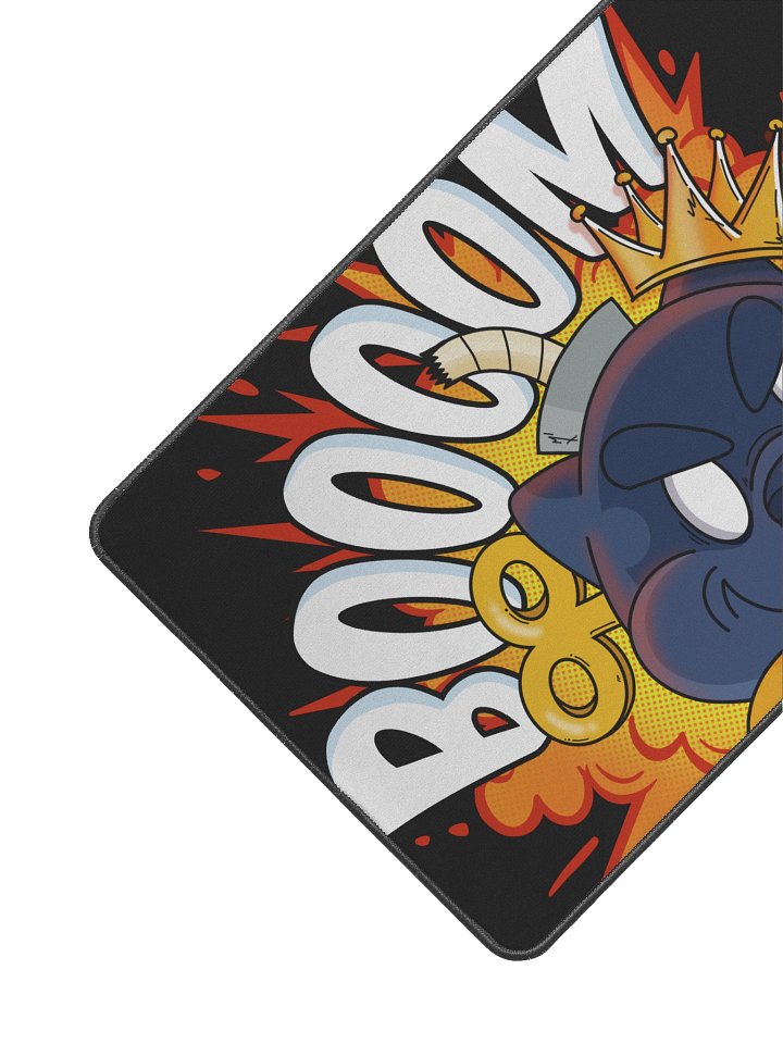 The BOOOOM Dog Desk Mat || 12 x 22 product image (2)
