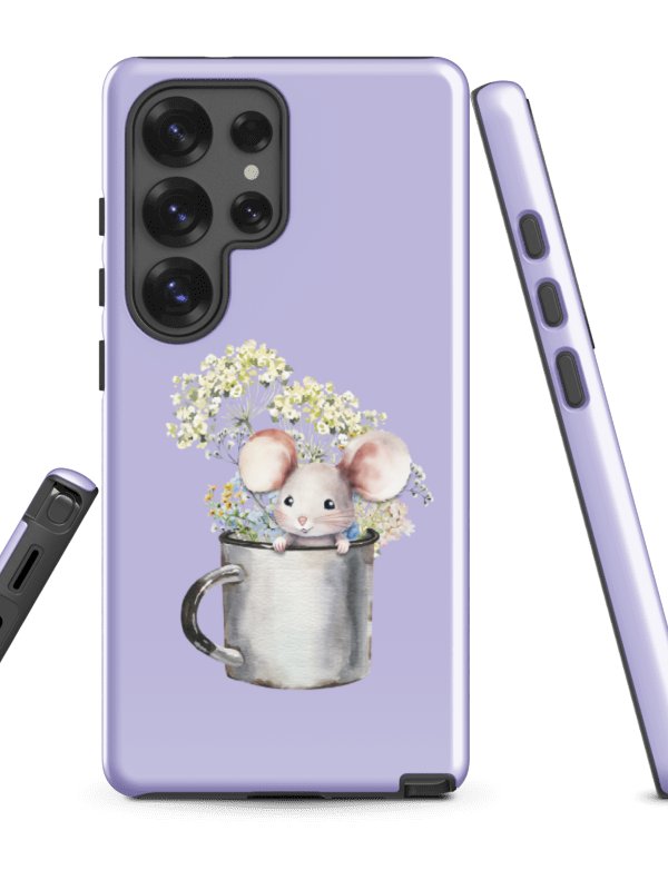 Mouse in a Tin Mug 🌸 Tough Case for ®Samsung product image (1)