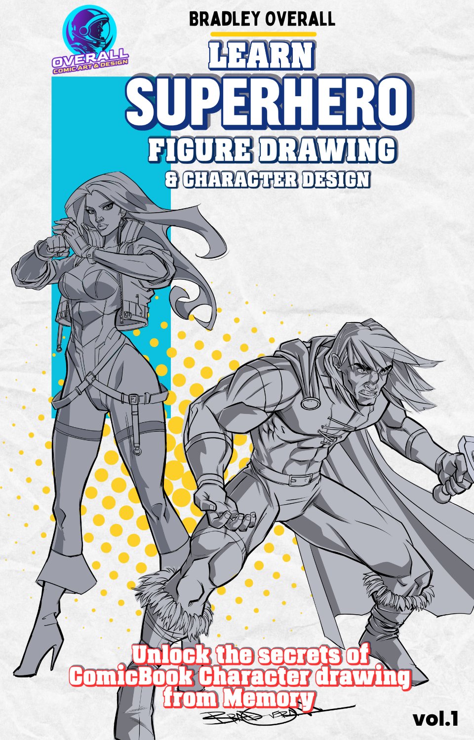 Superhero Figure Drawing & Character design /Overall Comic Art product image (1)