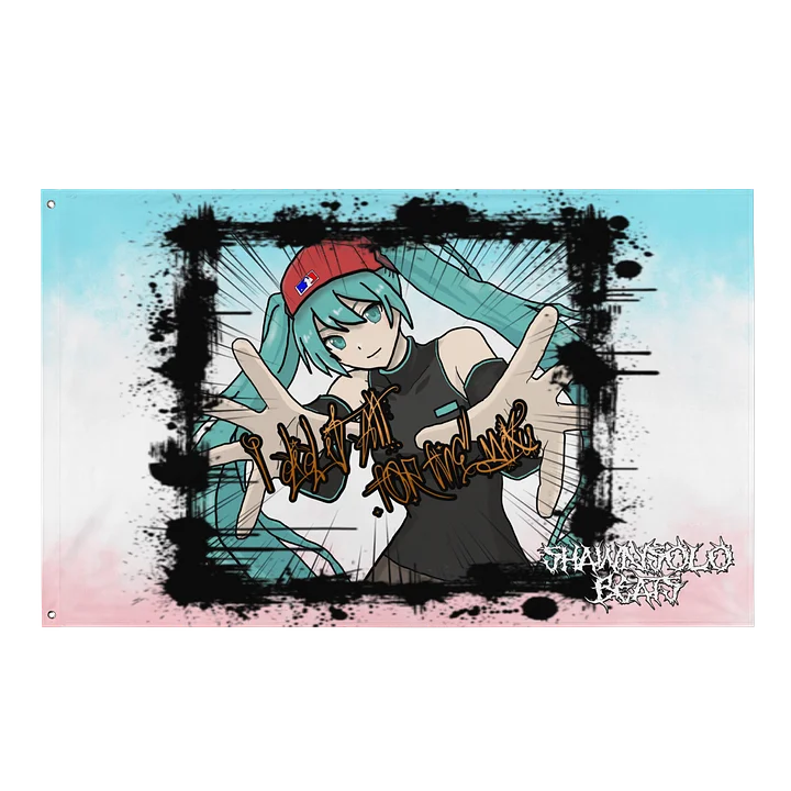 Did it all for the Miku Flag product image (1)