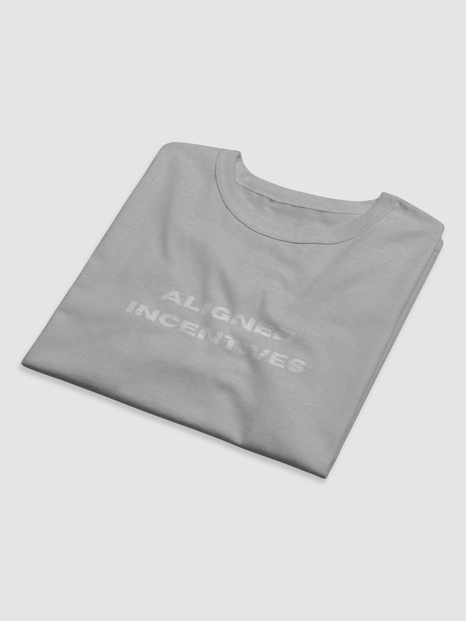 Aligned Incentives Typography SS Tee - Heather Grey product image (6)