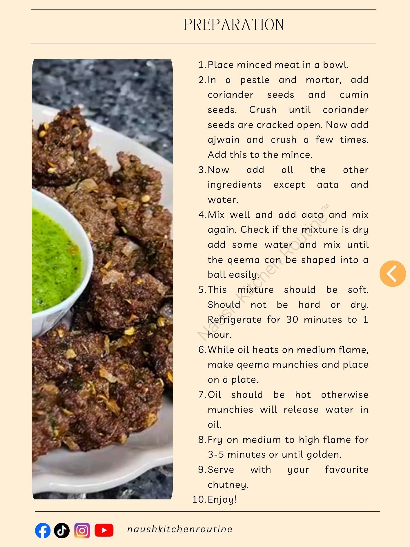Queen Naush's Iftar Collection - 40 iftar Recipes product image (8)