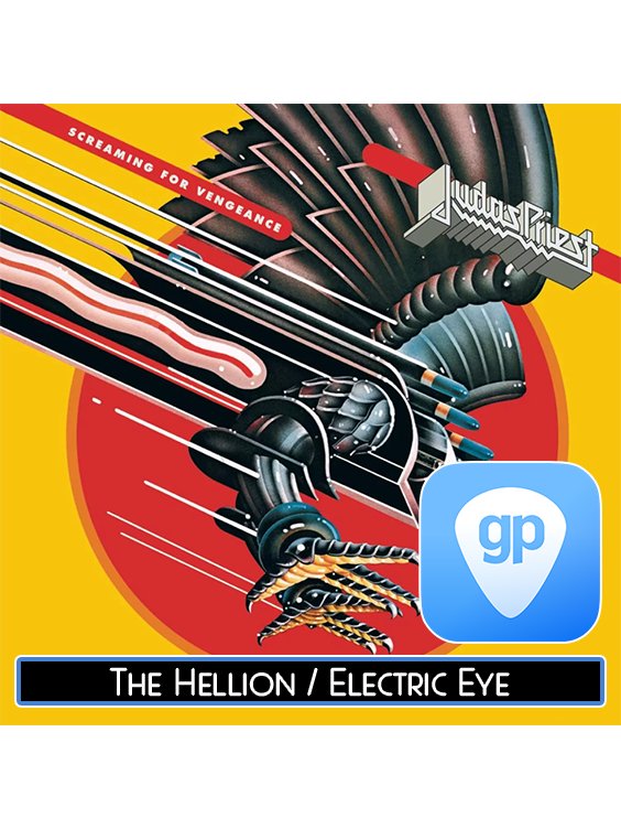 The Hellion / Electric Eye PDF TAB + Backing Track MP3 product image (1)